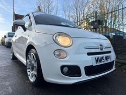 White Used 2015 Fiat 500 S Hatchback | £3,995 (Good price)