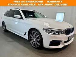 White Used 2019 BMW 530 M Sport Estate | £29,995 (Expensive)