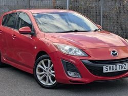 Red Used 2010 Mazda 3 Hatchback | £2,999 (Fair price)