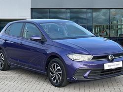 Vibrant violet metallic Used 2023 VW Polo Life Hatchback | £15,643 (Fair price)
