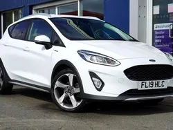 White Used 2019 Ford Fiesta Active X Hatchback | £9,999 (Fair price)