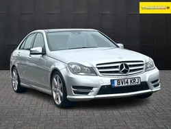 Silver Used 2014 Mercedes C250 AMG Sedan | £9,650 (Super price)