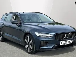 Special metallic denim blue Used 2025 Volvo V60 Plus Estate | £40,583 (A bit pricey)