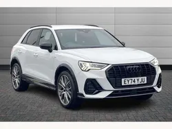 White Used 2024 Audi Q3 Black Edition SUV | £35,990 (Fair price)