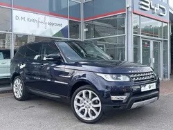 Baltic blue Used 2014 Land Rover Range Rover Sport HSE SUV | £17,774 (Fair price)
