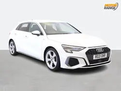 White Used 2021 Audi A3 S-Line Hatchback | £19,895 (Fair price)