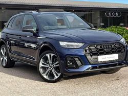 Blue Used 2024 Audi Q5 Black Edition SUV | £44,390 (Expensive)