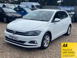 White Used 2019 VW Polo SE Hatchback | £10,990 (Good price)