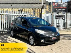 Black Used 2014 Nissan Note Acenta Premium MPV | £4,249 (Fair price)