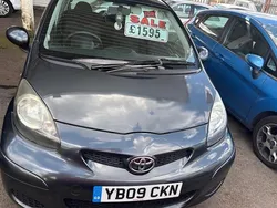 Grey Used 2009 Toyota Aygo Hatchback | £1,595 (Fair price)