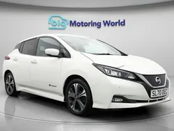 White Used 2020 Nissan Leaf Tekna Hatchback | £9,200 (Fair price)