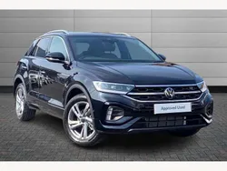 Black New 2025 VW T-Roc R-line SUV | £31,254 (Good price)