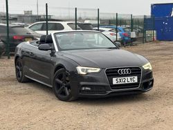 Grey Used 2012 Audi A5 Cabriolet S-Line Cabriolet | £3,950 (Good price)