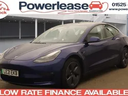 Blue Used 2021 Tesla Model 3 Long Range Sedan | £21,444 (Good price)