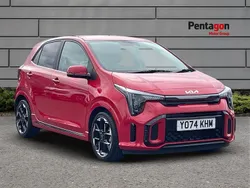 Red Used 2025 Kia Picanto GT-Line Hatchback | £14,998 (Fair price)