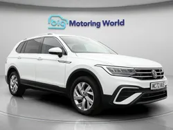 White Used 2023 VW Tiguan Allspace Life SUV | £21,800 (Fair price)