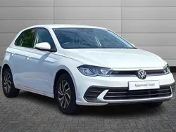White Used 2023 VW Polo Life Hatchback | £16,895 (Fair price)