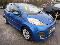 Blue Used 2012 Peugeot 107 Active Hatchback | £2,995 (Expensive)