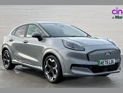 Solar silver (metallic paint) Used 2025 Ford Puma Gen-E Premium SUV | £23,410 (Fair price)