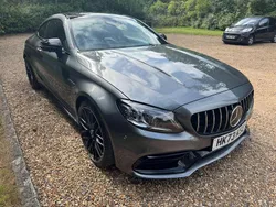 Grey Used 2023 Mercedes C63S AMG Premium Plus Coupe | £63,995 (Fair price)