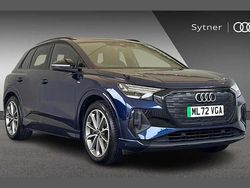 Blue Used 2022 Audi Q4 e-tron Comfort SUV | £31,750 (Expensive)