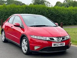 Red Used 2012 Honda Civic ES Hatchback | £6,149