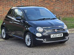 Black Used 2023 Fiat 500 Hatchback | £9,999 (Fair price)