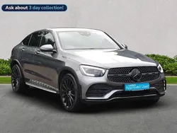 Grey Used 2019 Mercedes GLC300 AMG Line Premium Coupe | £27,499 (Fair price)