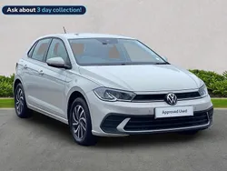 Grey Used 2023 VW Polo Life Hatchback | £16,568 (Fair price)