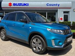 Turquoise Used 2022 Suzuki Vitara SZ-T SUV | £15,500 (Fair price)