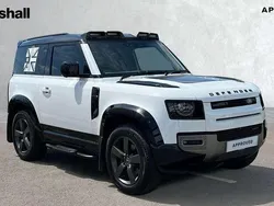 Solid fuji white Used 2023 Land Rover Defender HSE Dynamic SUV | £54,443 (Super price)