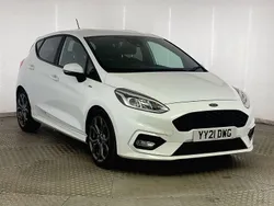 White Used 2021 Ford Fiesta ST-Line Hatchback | £11,995 (Fair price)