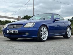 Blue Used 2003 Mercedes SLK230 Cabriolet | £3,495 (A bit pricey)