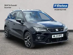 Midnight black Used 2021 Seat Arona FR Sport SUV | £14,750 (Fair price)