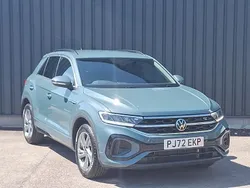Blue Used 2022 VW T-Roc R-line SUV | £25,498 (A bit pricey)