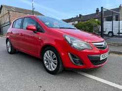 Red Used 2013 Vauxhall Corsa Hatchback | £2,995 (Good price)