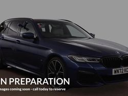 Blue Used 2022 BMW 520 M Sport Estate | £27,955 (A bit pricey)