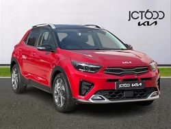Red Used 2021 Kia Stonic GT-Line S SUV | £14,553 (Fair price)