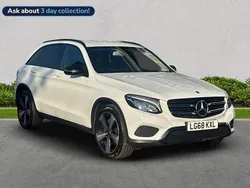 White Used 2018 Mercedes GLC220 Urban Estate | £19,199 (Fair price)