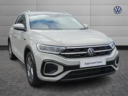 Grey Used 2022 VW T-Roc R-line SUV | £22,997 (Fair price)