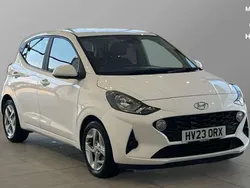 White Used 2023 Hyundai i10 SE Hatchback | £14,005 (Fair price)