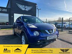Blue Used 2017 Nissan Juke N-Connecta SUV | £4,695 (Fair price)