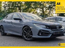 Grey Used 2020 Honda Civic SR Hatchback | £9,968 (Fair price)