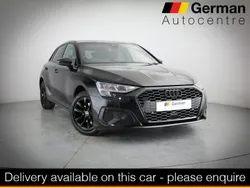 Black Used 2021 Audi A3 Sportback Design Hatchback | £20,000 (A bit pricey)