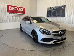 Silver Used 2017 Mercedes A180 AMG Line Premium Hatchback | £9,990 (Fair price)