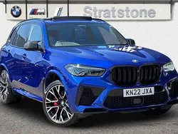 Blue Used 2022 BMW X5 M Competition Edition SUV | £69,450 (Fair price)