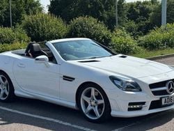 White Used 2016 Mercedes SLK250 AMG Cabriolet | £12,990 (A bit pricey)