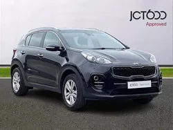 Black Used 2018 Kia Sportage 2 SUV | £10,738 (Good price)