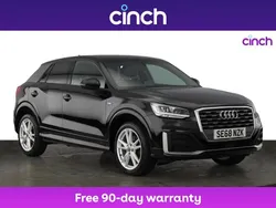 Black Used 2019 Audi Q2 S-Line SUV | £15,549 (Fair price)