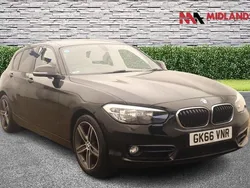 Black Used 2016 BMW 116 Sport Line Hatchback | £7,500 (Fair price)